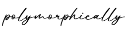 单词polymorphically书写