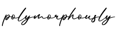 单词polymorphously书写