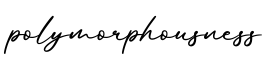 单词polymorphousness书写