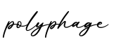 单词polyphage书写