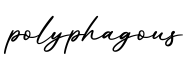 单词polyphagous书写