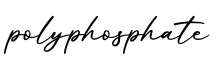 单词polyphosphate书写