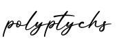 单词polyptychs书写