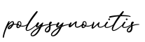 单词polysynovitis书写