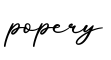 单词popery书写
