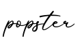 单词popster书写