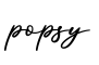 单词popsy书写