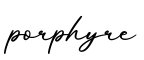 单词porphyre书写