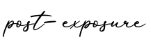 单词post-exposure书写