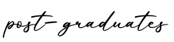 单词post-graduates书写