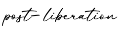 单词post-liberation书写