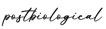 单词postbiological书写