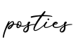单词posties书写