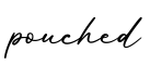 单词pouched书写