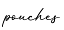 单词pouches书写