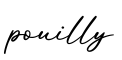 单词pouilly书写