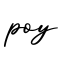 单词poy书写