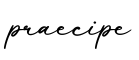 单词praecipe书写