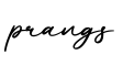 单词prangs书写