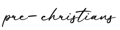 单词pre-christians书写