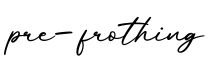 单词pre-frothing书写