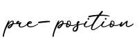 单词pre-position书写