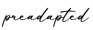 单词preadapted书写