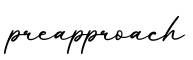 单词preapproach书写