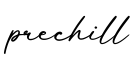 单词prechill书写