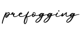单词prefogging书写