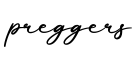 单词preggers书写