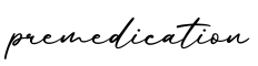 单词premedication书写