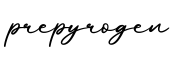 单词prepyrogen书写
