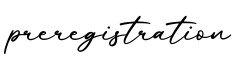 单词preregistration书写