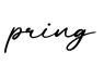 单词pring书写