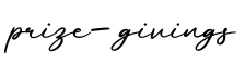 单词prize-givings书写