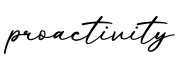单词proactivity书写