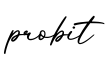 单词probit书写