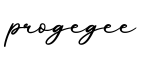单词progegee书写