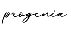 单词progenia书写
