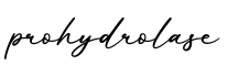 单词prohydrolase书写