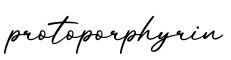单词protoporphyrin书写