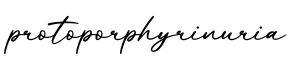 单词protoporphyrinuria书写
