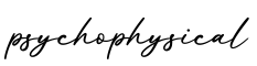单词psychophysical书写