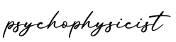 单词psychophysicist书写
