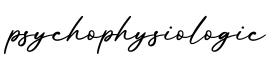单词psychophysiologic书写