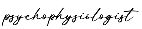 单词psychophysiologist书写