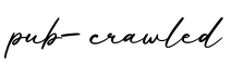 单词pub-crawled书写