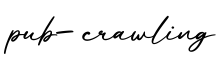 单词pub-crawling书写