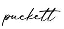 单词puckett书写